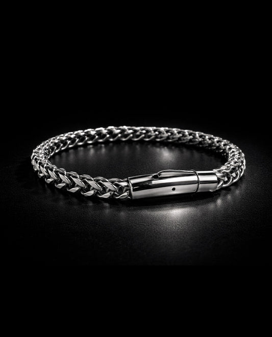 Loom & Looster – Onyx Chain Bracelet for Men