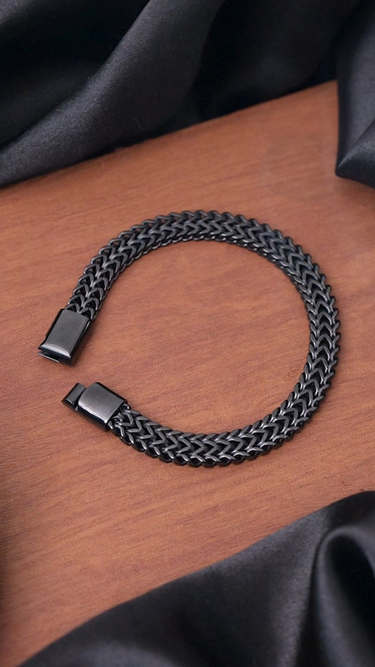 Black Phantom Chain – Luxury Men's Bracelet