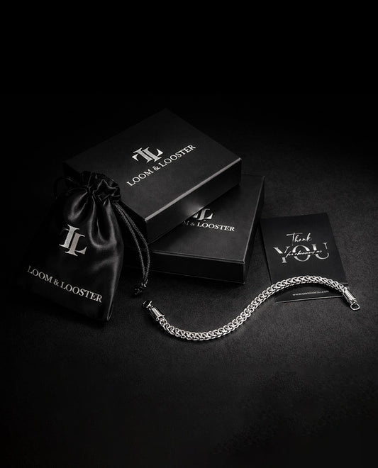 Loom & Looster- Mens Premium Curb Bracelet