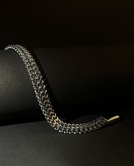 Silver Phantom Chain – Luxury Men's Bracelet