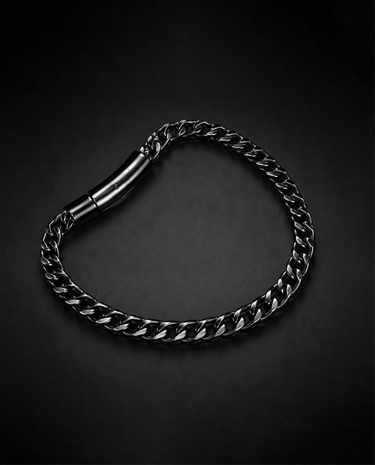 Loom & Looster- Onyx Black Premium Magnet Bracelet