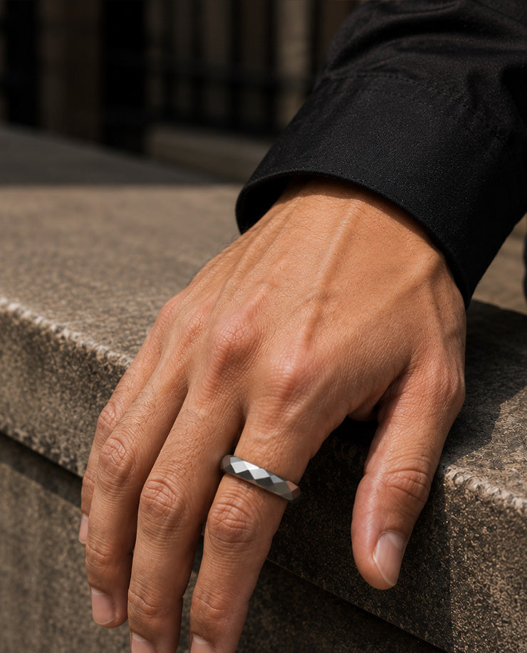 Vertex Silver Ring
