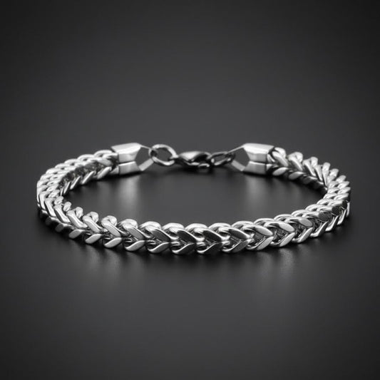 Mens Premium Curb Bracelet