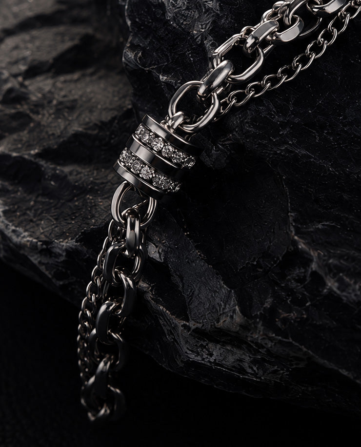 L&L Eclipse Chain Stack Bracelet (Unisex)