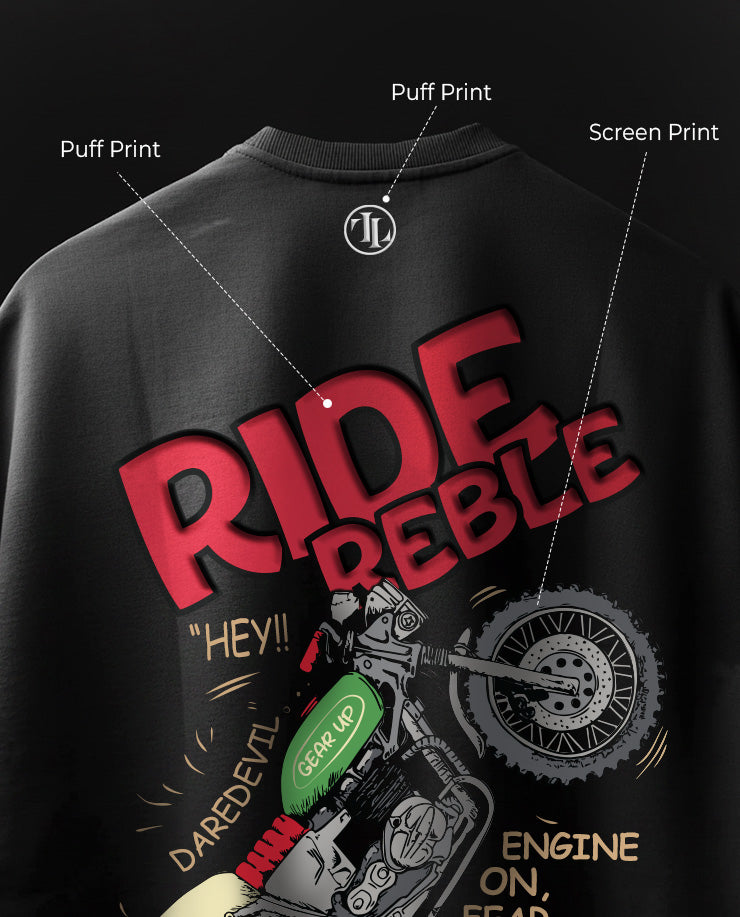 Road Rebel Oversized Tee