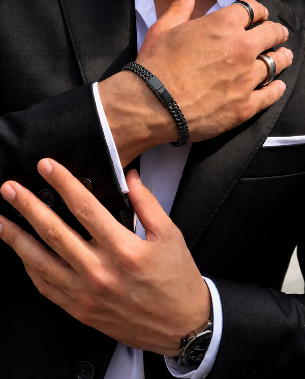 Black Phantom Edition | Premium Men's Minimalist Bracelet