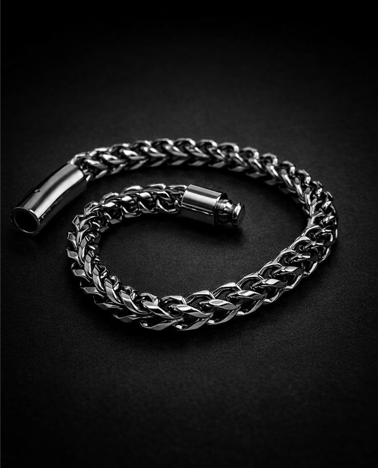Loom & Looster – Onyx Chain Bracelet for Men