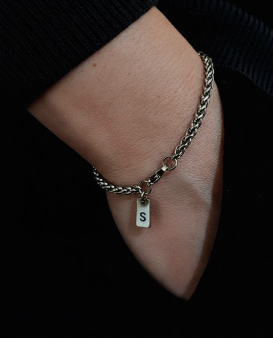 Unisex Alphabet Bracelet