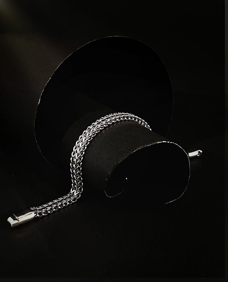 Silver Phantom Chain™ – Luxury Men's Bracelet