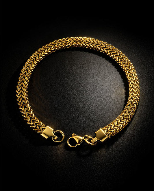 Monarch Gold Chain Bracelet for Men