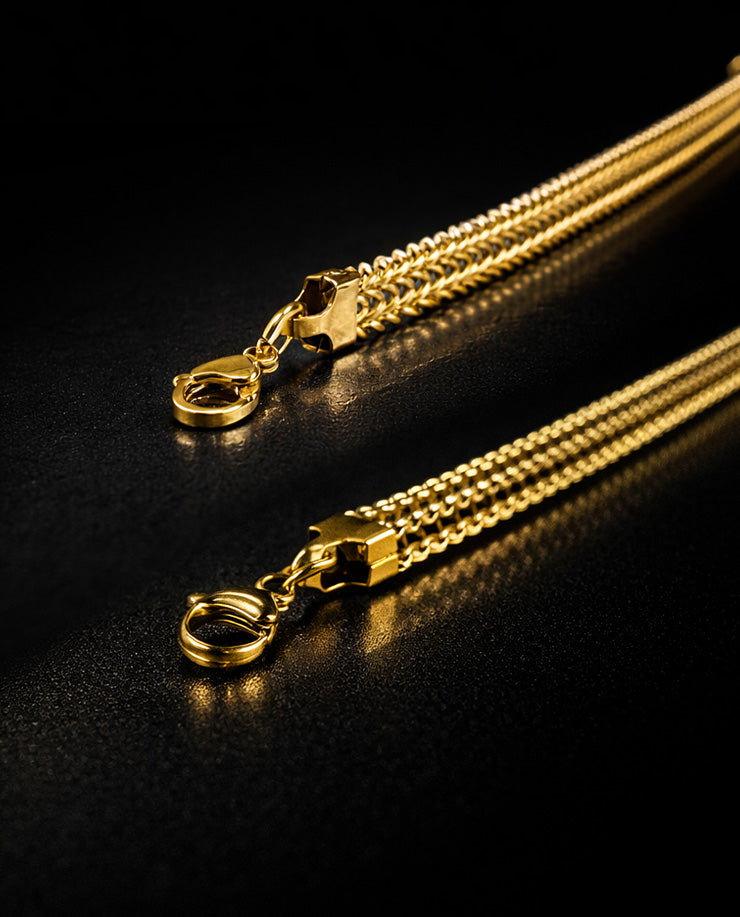 Monarch Gold Chain Bracelet for Men
