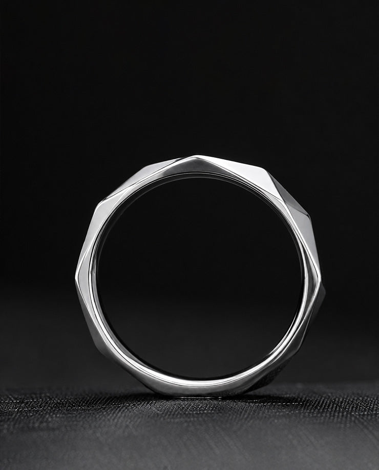 Vertex Silver Ring