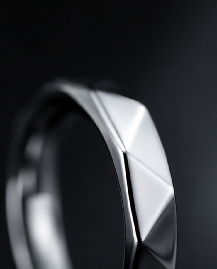 Vertex Silver Ring