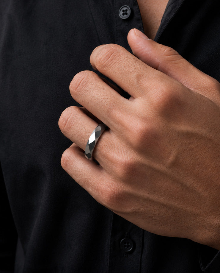 Vertex Silver Ring