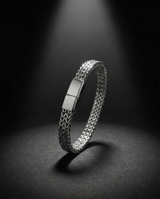 Silver Phantom Chain™ – Luxury Men's Bracelet