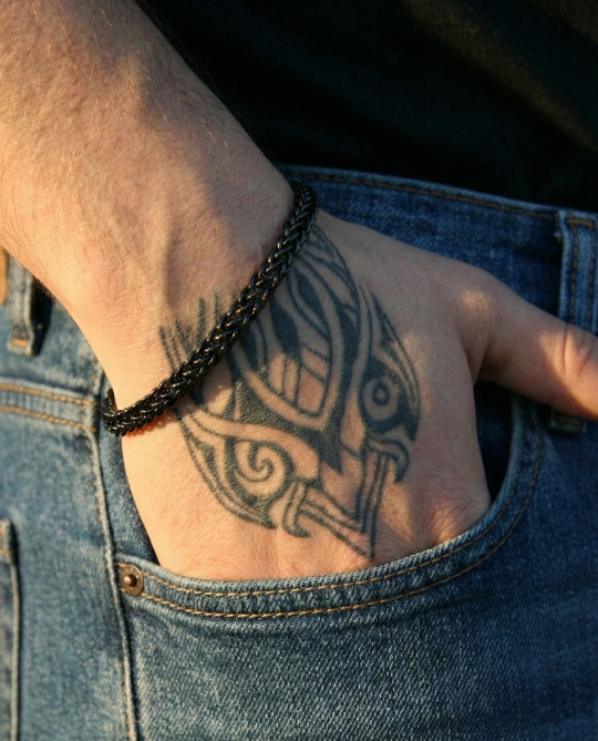 Black Phantom Chain™ – Luxury Men's Bracelet