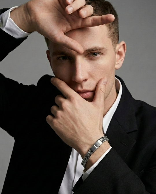 Silver Phantom Chain™ – Luxury Men's Bracelet